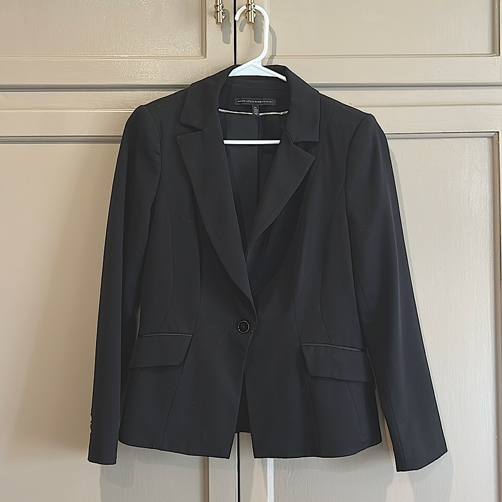 WHBM Black Blazer